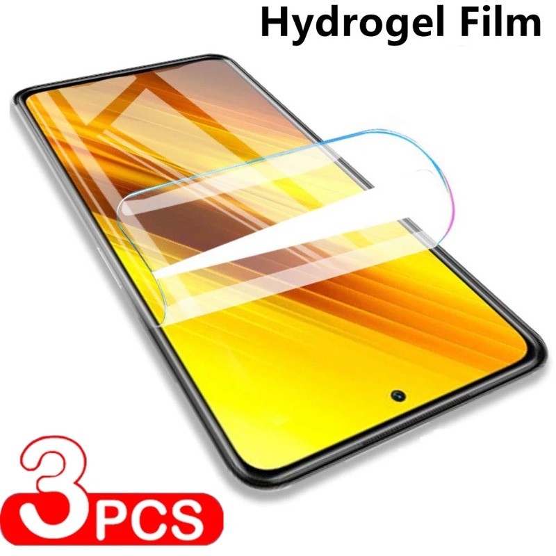 3 ชิ้นโทรศัพท์ Hydrogel ฟิล์มสําหรับ Gionee K3 K30 K6 M12 M15 M3 P12 P15 S12 Lite Max Pro การป้องกัน