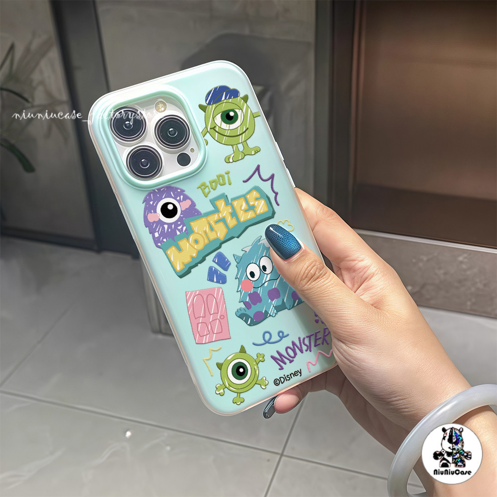 ขนมเยลลี่ เคส การ์ตูนตาเดียว For IPhone 11 15 16 12 13 14 Pro Max Plus Case เคสไอโฟน กันกระแทก ซิลิโคน โทรศัพท์ปกหลัง - รูปที่ 4