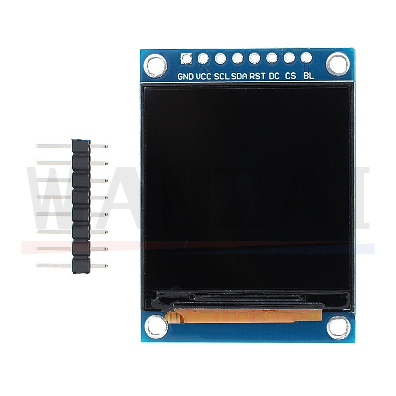 1.54 นิ้ว 1.54 "สีจอแสดงผล TFT โมดูล HD IPS LCD หน้าจอ LED 240x240 SPI อินเทอร์เฟซ ST7789 สําหรับ Arduino