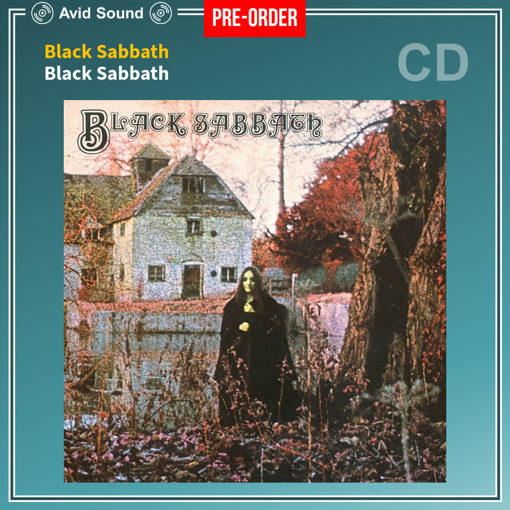 Pre-Order CD แผ่นซีดี Black Sabbath Black Sabbath ใหม่ ซีล Black Sabbath CD