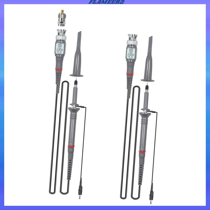 [Flameer2] P6100 ADAPT ถึง Dso TC2 TC3 มัลติมิเตอร์ Universal P6100 คลิปโพรบสําหรับการวัด