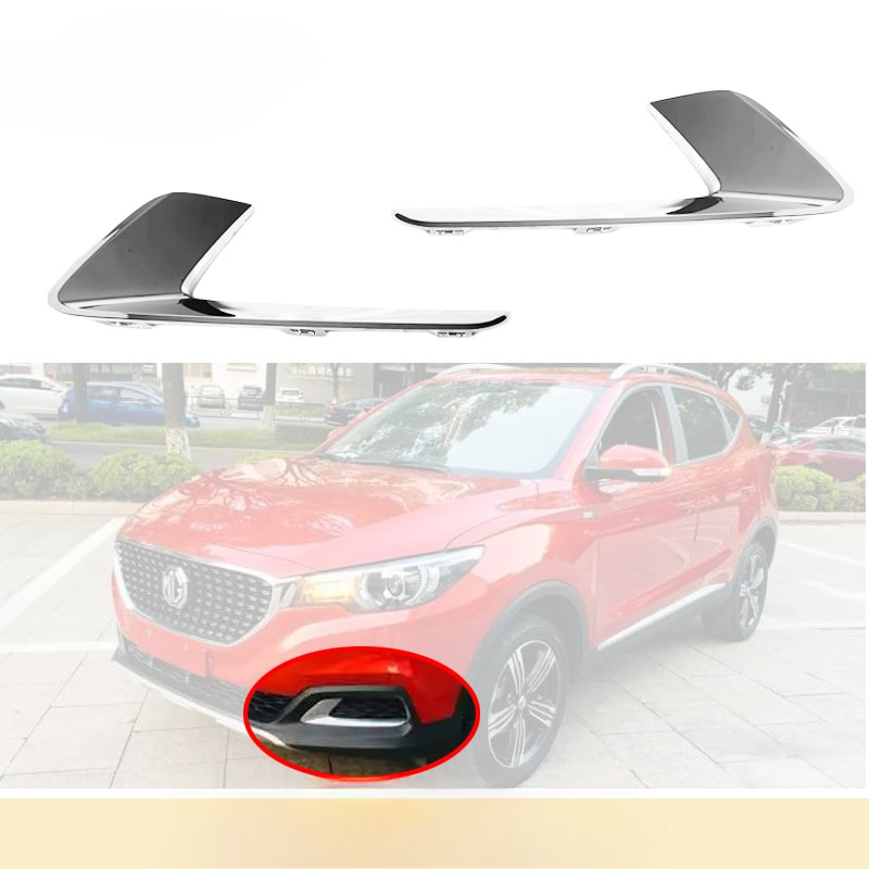 สําหรับ MG ZS กันชนหน้าไฟตัดหมอก Foglight ไฟตัดหมอก Foglamp Trim Chrome Trim กรอบ