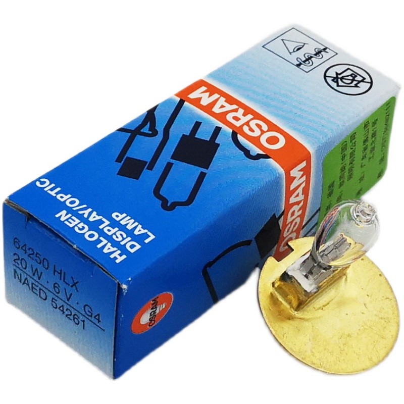 SL-1E/2E/3G/D2/3E 6V20W โคมไฟฮาโลเจน Topcon โคมไฟร่องกล้องจุลทรรศน์หลอดไฟ