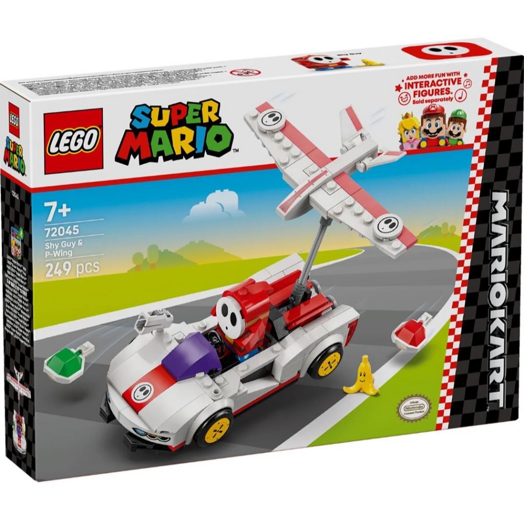 LEGO® Super Mario™ 72045 Mario Kart™ – Shy Guy & P-Wing
