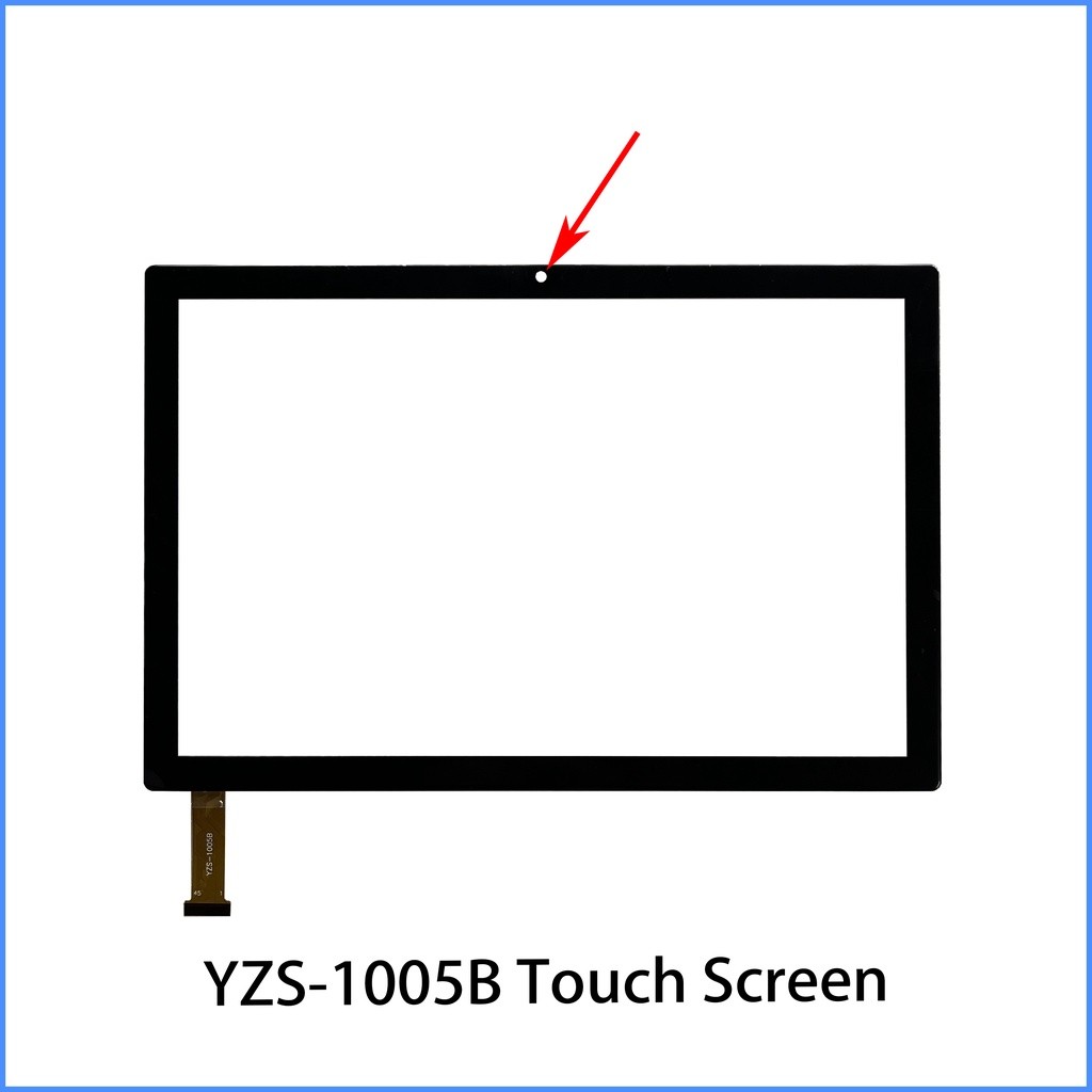 10.1 นิ้วหน้าจอสัมผัส YZS-1005B หน้าจอสัมผัสแผง Digitizer กระจกเลนส์เปลี่ยน Multitouch YZS-1005 B