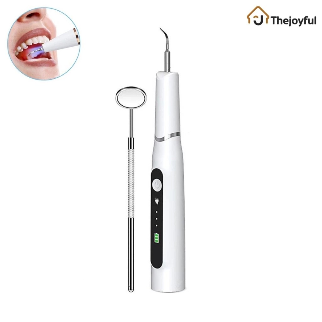 ที่ขูดหินปูนไฟฟ้า เครื่องขูดหินปูนไฟฟ้า เครื่องขัดฟัน ขจัดคราบ อัลตราโซนิก ปรับ3สปีด ปลอดภัย