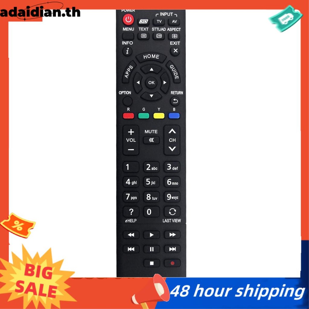 เปลี่ยน N2QAYB000933 รีโมทสําหรับทีวี TH-60AS700A TH55AX670A TH60AS740A TH-60AS700Z TH-55AS670A TH-5