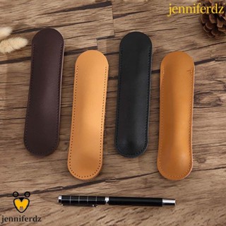 Jenniferdz ที่ใส่ปากกา หนัง ทนทาน ย้อนยุค อุปกรณ์การเรียน เค…