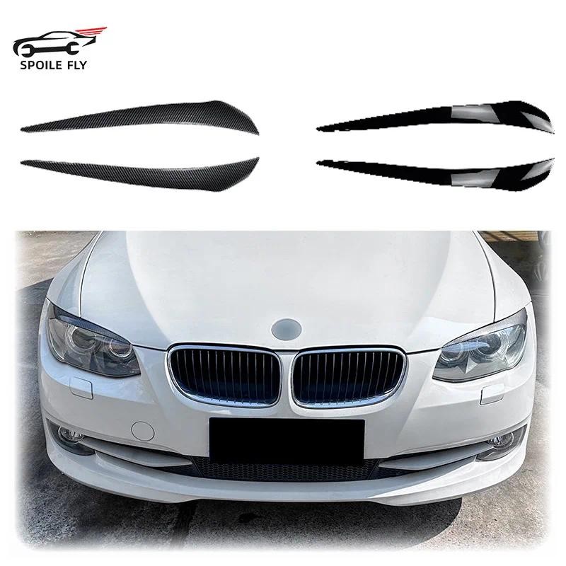 2X 2010 ถึง 2013 สําหรับ BMW E92 E93 3 Series325i 330i 330d 335i 335d LCI 3D สติกเกอร์ปรับแต่งไฟหน้า