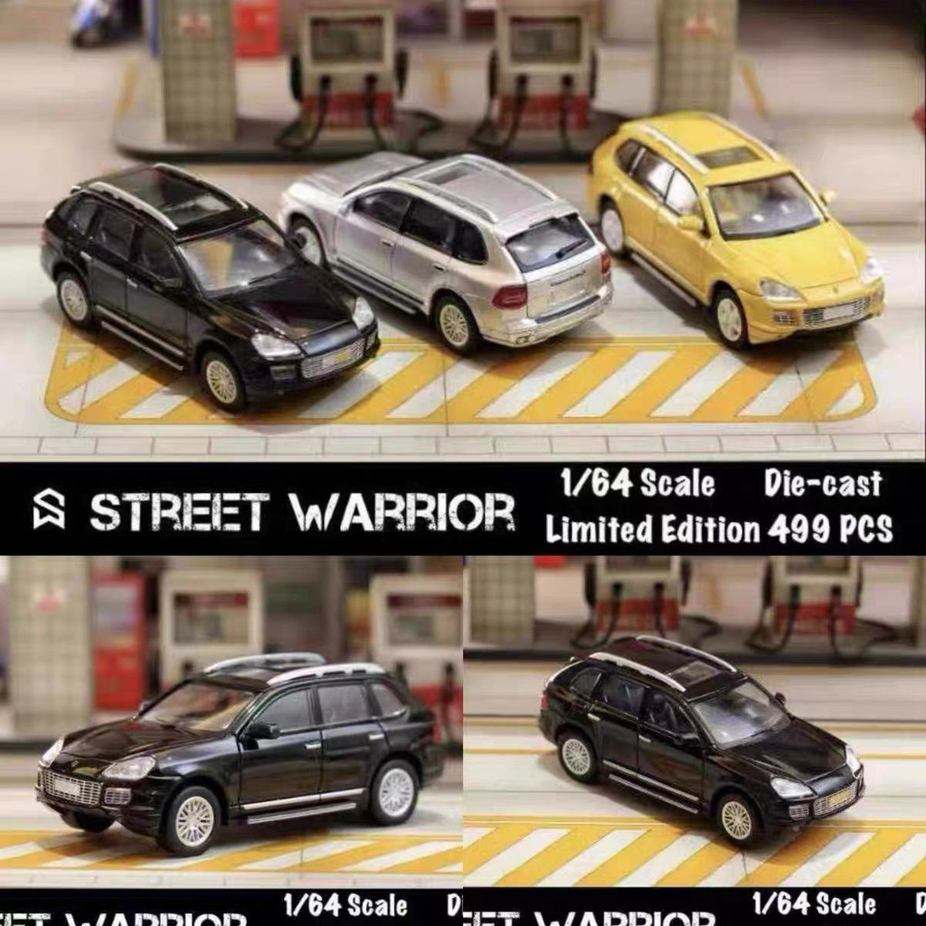 SW 1: 64 Porsche Cayenne Cayenne Turbo S รุ่นที่ 1 957 โมเดลรถโลหะผสมออฟโรด