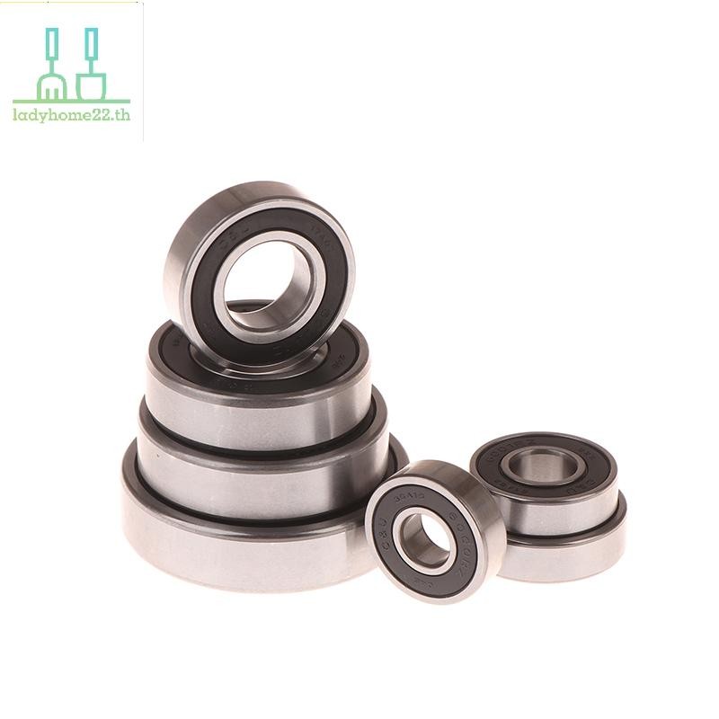 DOULLADY 2PCS 6000RS 6001RS 6002RS 6003RS 6004RS 6005RS แบริ่งบอลร่องลึก 6000 6001 6002 6003 6004 60