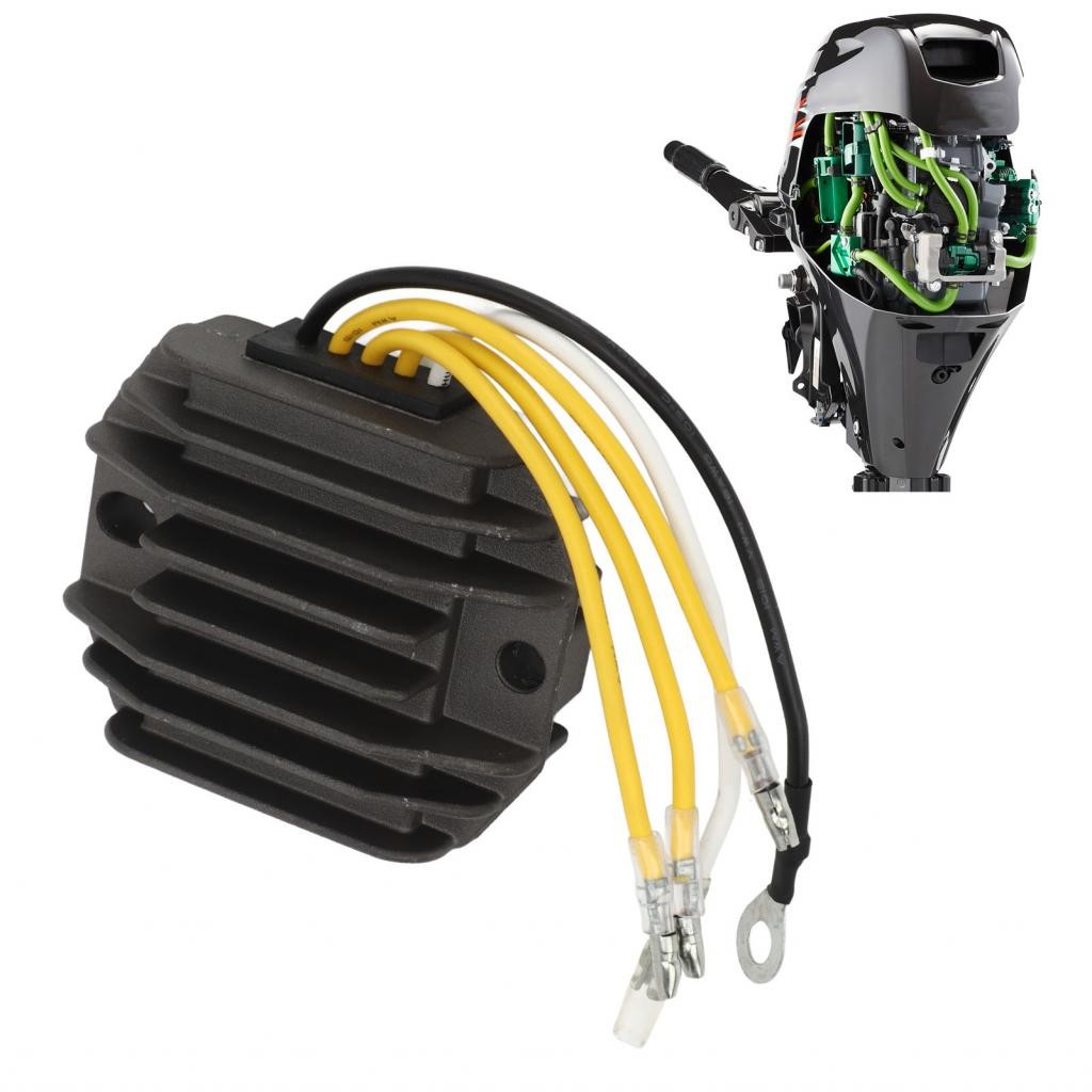 Shopp-ph Outboard Motors แรงดันไฟฟ้า Regulartor Stabilizer Power Regulator Rectifier สําหรับ DF9.9B 