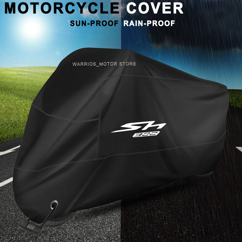 สําหรับ Honda SH300 SH 300 SH300I SH 300I I ฝาครอบรถจักรยานยนต์ UV ป้องกันฝุ่น Snowproof รถจักรยานยน