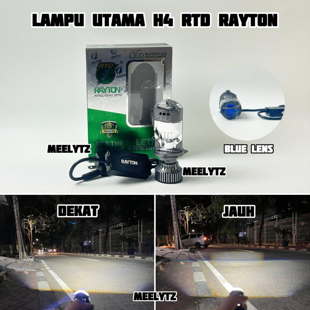 RTD RAYTON M1K - H4 ไฟหน้า Led