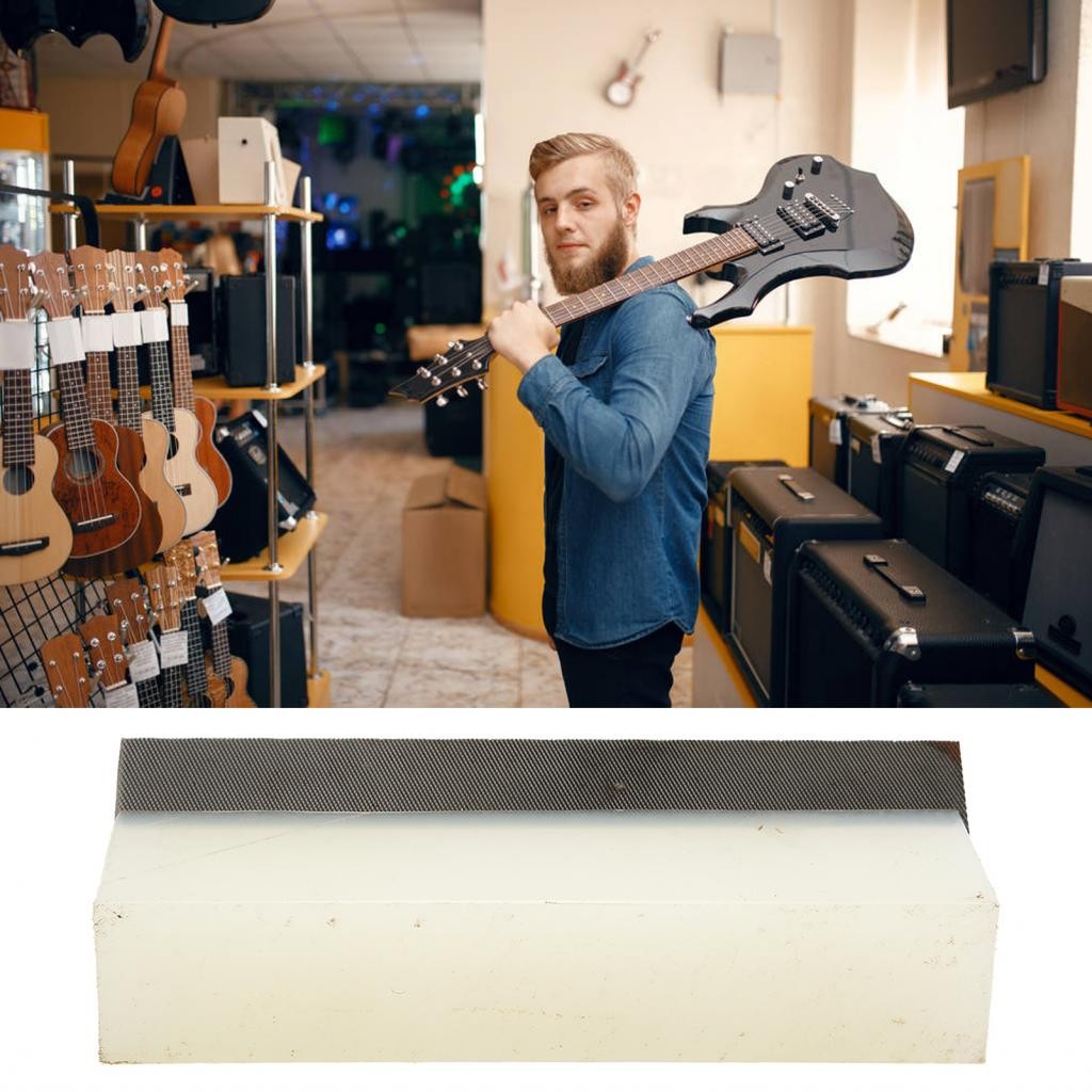 MusicalBase-th Fret Leveling Beam Guitar Leveler สำหรับเครื่องดนตรีสายรัดกีต้าร์ไฟฟ้าที่เหมาะสมเบส B