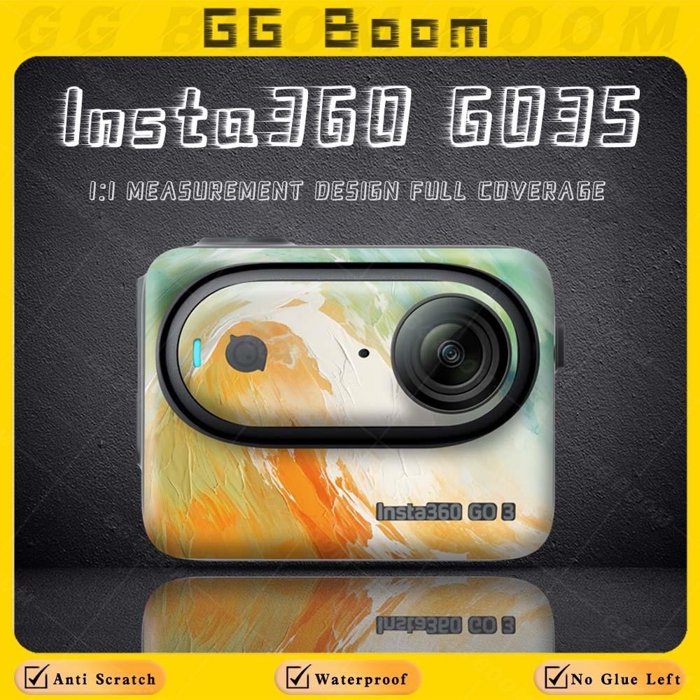 สำหรับ Insta360 GO3S GO 3 GO 3S กล้องกีฬาสติ๊กเกอร์ป้องกันกรอบอุปกรณ์เสริมกล้องกันน้ำสติ๊กเกอร์