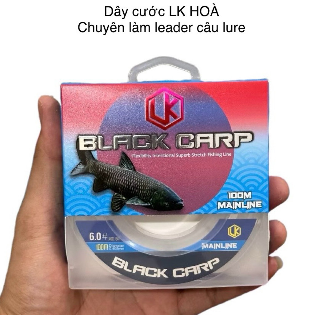 LK HOA BLACK CARP สายการประมง 100 ม. เชี่ยวชาญในการทําให้ผู้นําการตกปลาและคันเบ็ด