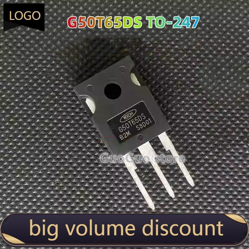 G50T65DS TO-247 G50T65D 2 ชิ้น TO247 50A/650V ทรานซิสเตอร์ IGBT pxa6