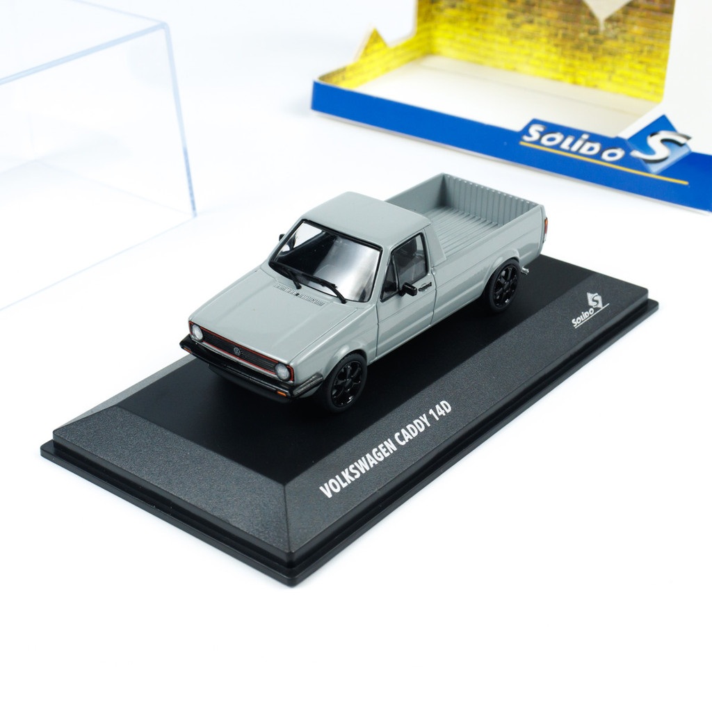 Solido/Solido 1: 43 Volkswagen CADDY MKI สีเทา 1982 โลหะผสม S4312304