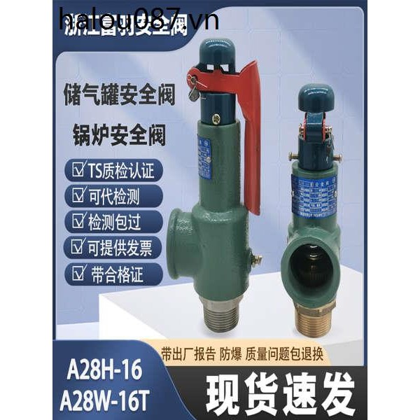 Fuyu Safety Valve A28H-16/A28W-16T Steam Explosion-Proof Spring Full-Open Type Gas Storage Tank Safe