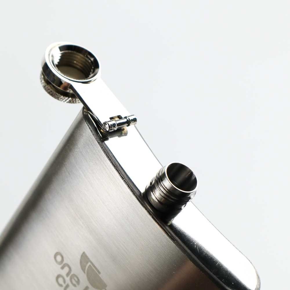 JKMLLCM Hip Flask Stainless Steel 201 8oz เบียร์ไวน์ดื่มขวด - MS351