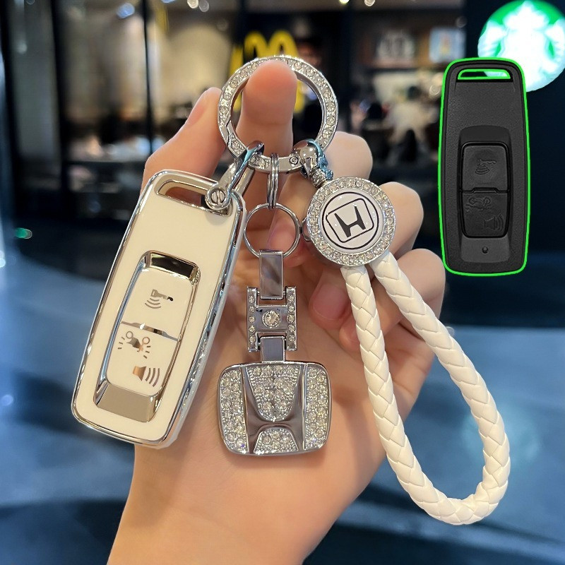 เหมาะสําหรับ Honda PXC 160 2021-2024 / Scoopy 2021-2023 / Giorno / Click 125i เคสกุญแจรถ Honda Silve