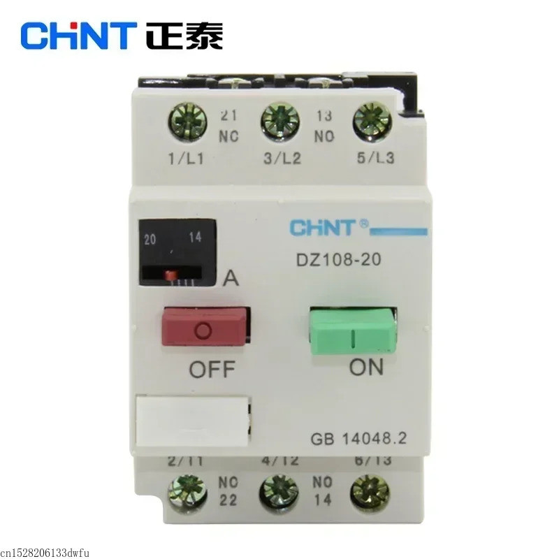 CHNT CHINT DZ108-20/111 AC Motor Starter General Motors Motors Motor Protection Starter DZ108 NS2-25