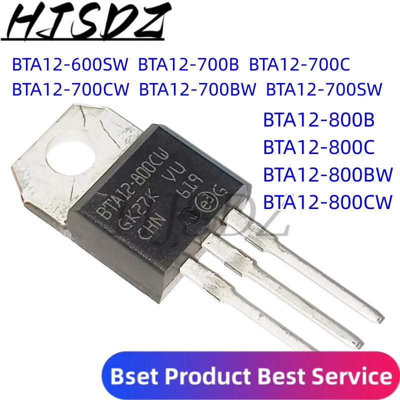1-5PCS BTA12-800C BTA12-800B BTA12-800BW BTA12-800CW BTA12-700SW BTA12-700BW BTA12-700C BTA12-700C B