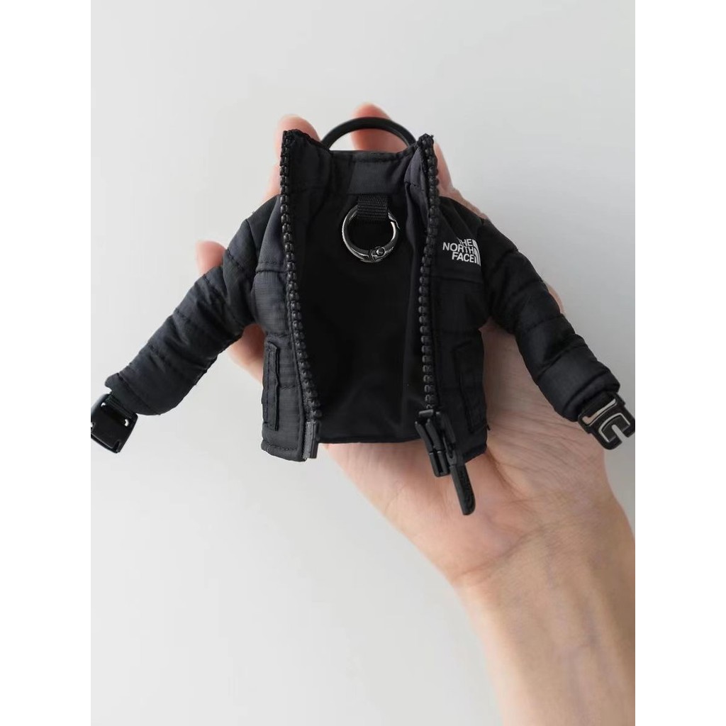 1996 Edition mini nuptse เวอร์ชั่นญี่ปุ่นจํากัดพวงกุญแจรถกระเป๋าเป้สะพายหลังจี้ Key แหวนผู้ชายผู้หญิ