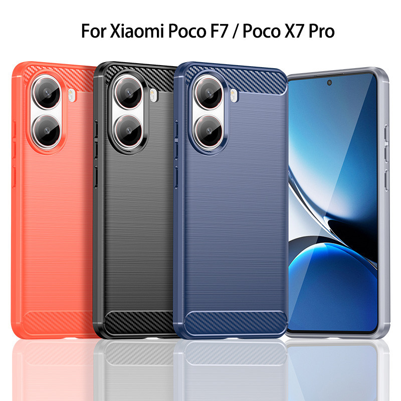 Anti-CrackingปลอกสําหรับXiaomi Poco C75 C71 Poco F7 Ultra/Pro X6 Neo/Pro X5 Pro Poco F6 Pro F5 Pro S