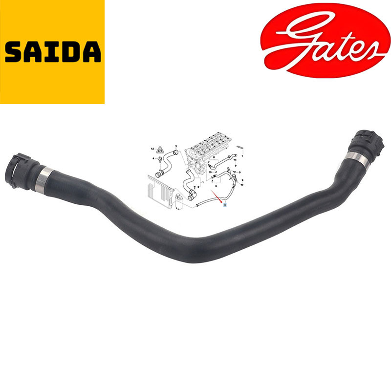 BMW E46 320I 323CI 323I 323TI 325CI ท่อหล่อเย็นหม้อน้ําล่าง 11531436410