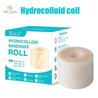 { MY Fashion }   Hydrocolloid Roll For Wound Care Hydrocolloid Patch Bandages With Self-Adhesive, Bed Sore Bandages, Highly Absorbent For Burn  .