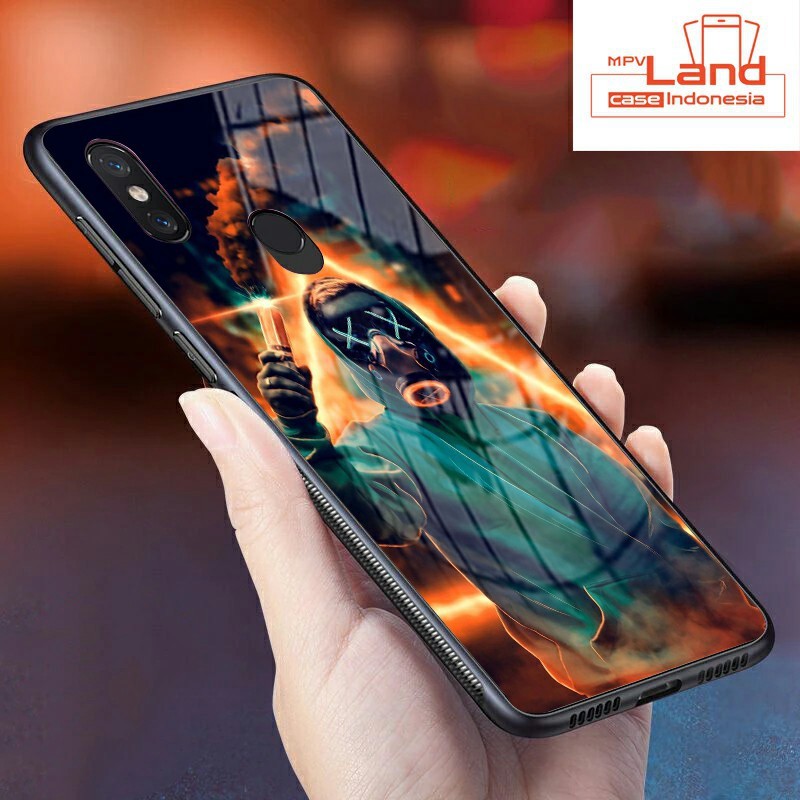 JAYA BLESSING Softcase Kaca [SC27] สําหรับ Xiaomi 9C 9T 9A 8A 7A 6A NOTE 9 NOTE 8 NOTE 7 NOTE 5 POCO