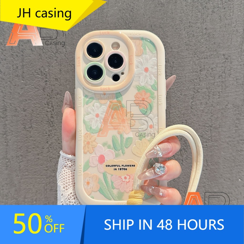 Vivo Y22/Y20/Y15/Y16/Y12 Y21/Y28/Y93/Y1S/Y20i เคสโทรศัพท์นุ่มฝาครอบป้องกันแขน DLYDK331 + B1