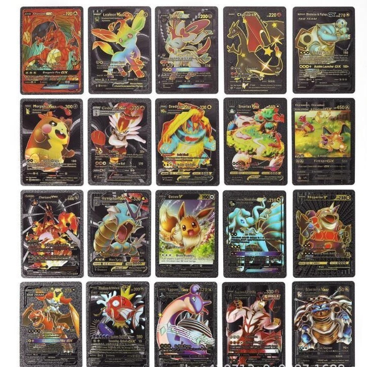 Pokémon Pokémon Pokémon Pokémon Gold Card Silver Card Flash Card Pikachu