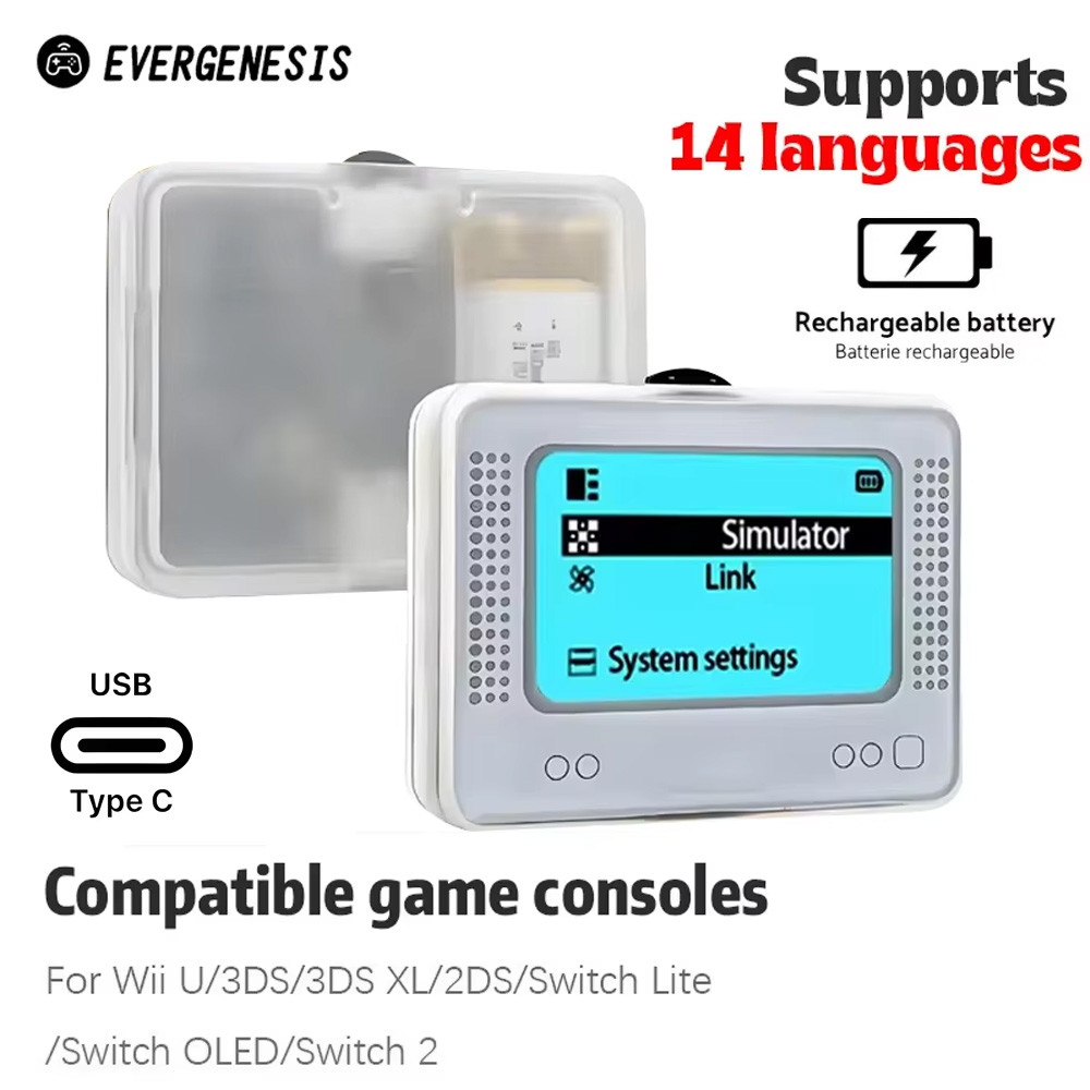 สําหรับ NFC AMB ชาร์จอัจฉริยะจําลอง Emulator Universal Writer สําหรับ Switch2/สวิทช์ WiiU 3DS อุปกรณ