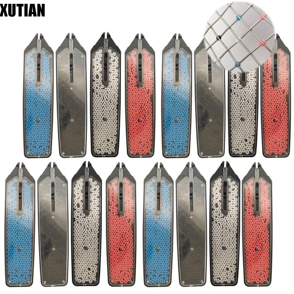 XUTIAN Tennis Cross String Saver, โช้คอัพล็อค String Saver, แบบพกพาเปลี่ยนพลาสติกแบดมินตัน String Sa