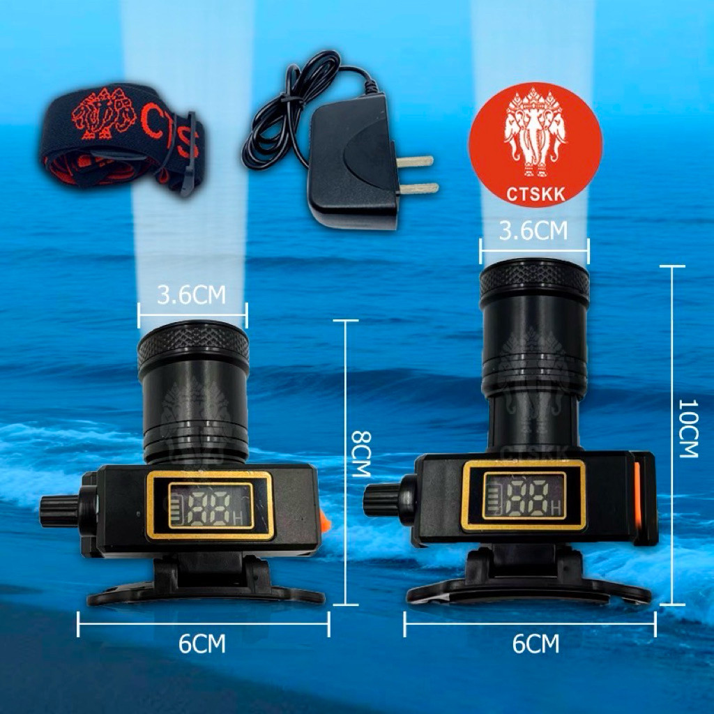 ไฟฉายคาดหัว ซูมได้ สว่างมาก ชาร์จ USB/TS-8855 LED ไฟส่องสัตว์เหมาะสำหรับตั้งแคมป์ ตกปลา กรีดยาง สินค้าพร้อมส่ง