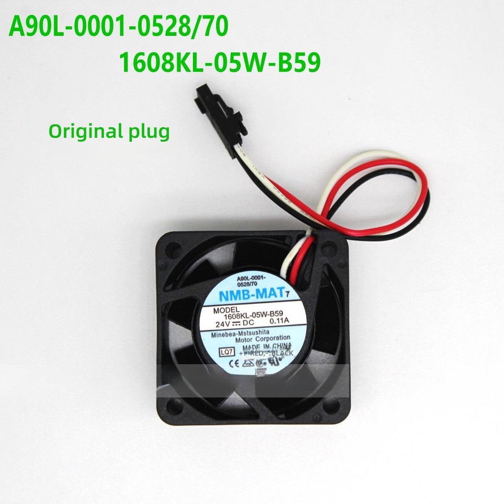 ยี่ห้อใหม่ 1608KL-05W-B59 24V A90L-0001-0528/70 FANUC System พัดลม