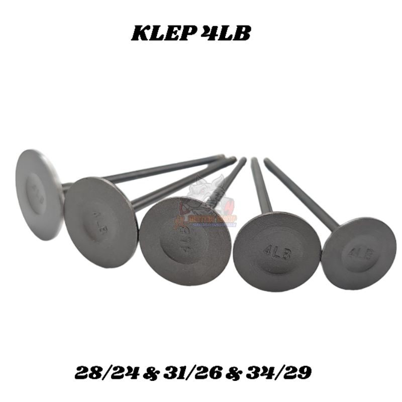 วาล์ว 4LB 31 26 - 28 24 ก้าน 5 4LA 4LB EE Stem 5 MM - วาล์วร่มวาล์ว 31 26 - 28 24 ก้าน 5 4LA 4LB 4LC