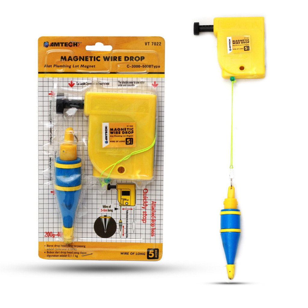 Magnetic Wire Drop 5 เมตร Magnetic PLMBOB 5M - 5M LOT PENDANT - 5 M MAGNETIC WIRE DROP - PLUM BOB