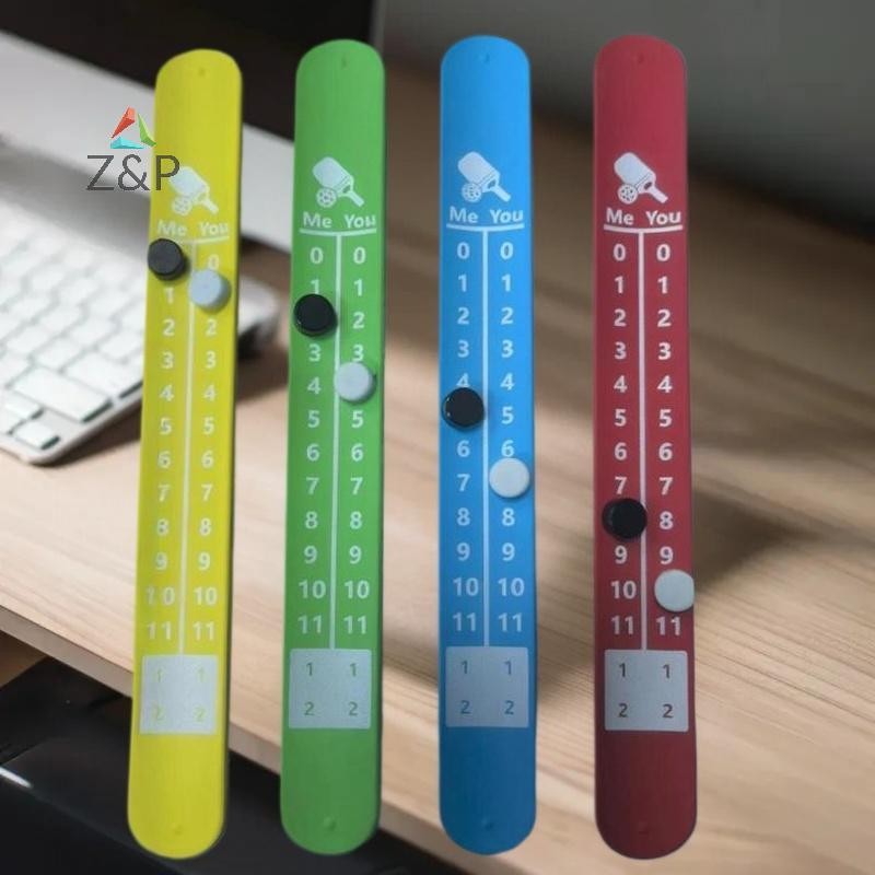 Z&P Pickleball Scorekeeper สายรัดข้อมือ Quick.Score ดีไซน์ การจับแน่น มั่นใจสำหรับการใช้งานในสนาม