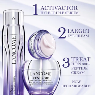 LANCOME RENERGIE H.P.N. 300 PEPTIDE CREAM 50 ML ครีมลังโคม บำรุงชะลอเวลาความร่วงโรยของผิว เผยผิวใหม่ที่ดูอ่อนเยาว์