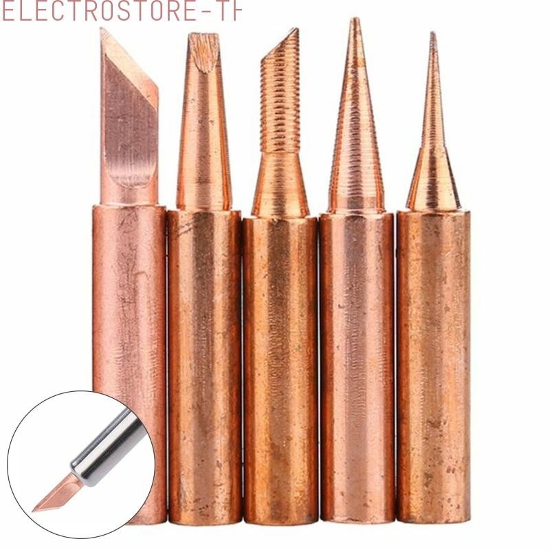 ​เคล็ดลับบัดกรีทองแดงบริสุทธิ์ 900M-T-3C 900M-TB 900M-TI คุณภาพสูง 5 ชิ้น