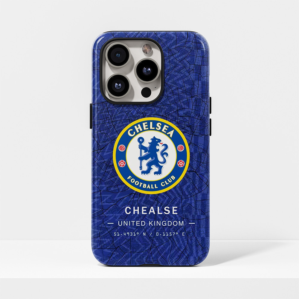.林 2-in-1Premium Chelsea FC 2025 เคสธีมฤดูกาลใหม่สําหรับ iPhone 16ProMax/15Pro/14Plus - พัดลม Palmer