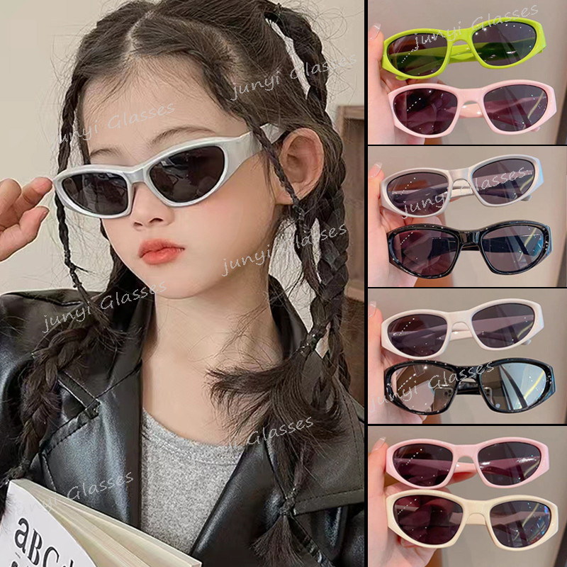 เด็กฤดูร้อน Sun Shades สําหรับเด็กแนวโน้มแฟชั่น UV Protection แว่นตาแว่นตากันแดดกลางแจ้งสําหรับผู้ชายและผู้หญิง