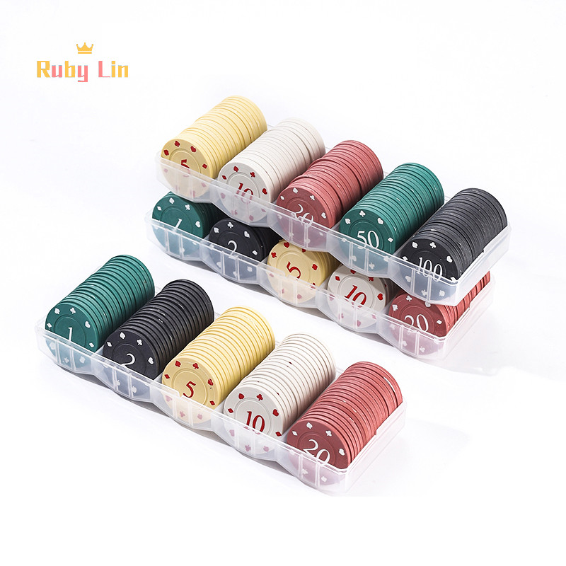 Ruby Lin Professional อะคริลิคโป๊กเกอร์ชิปผู้ถือถาดถือ 100 ชิปผู้ถือ 5 กริด Organizer ตู้โชว์ Party เกม Nice