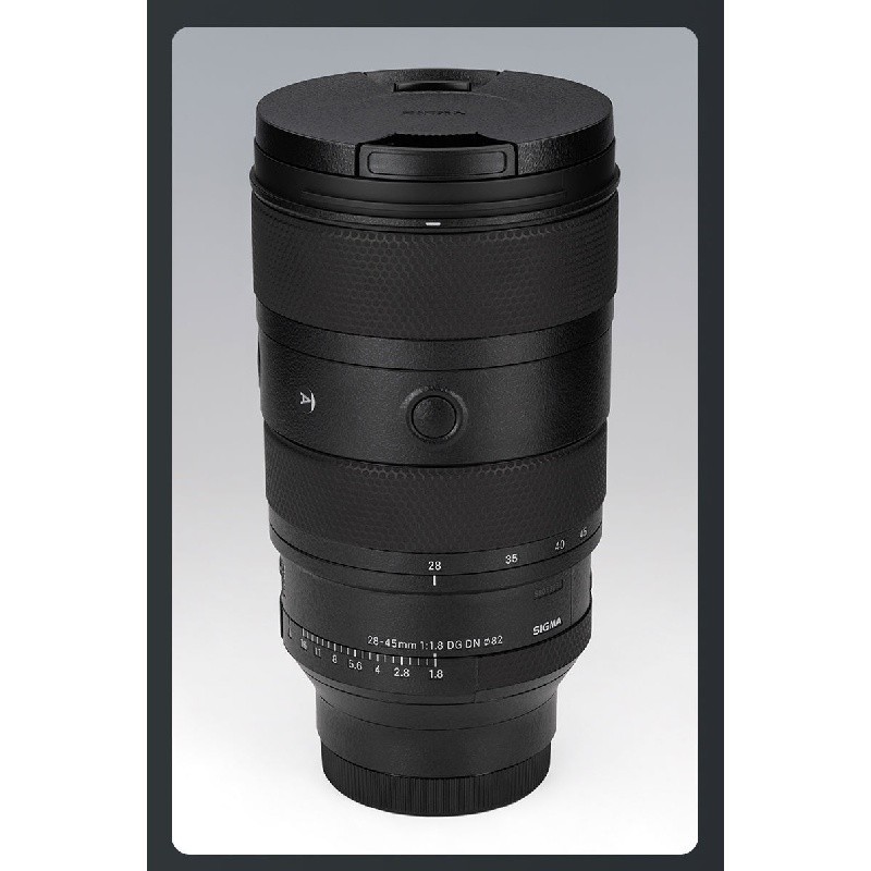 เหมาะสําหรับ SIGMA 28-45 F1.8 DG DN Sony ปากเลนส์ป้องกันฟิล์ม Frosted 3M สติกเกอร์ 2845
