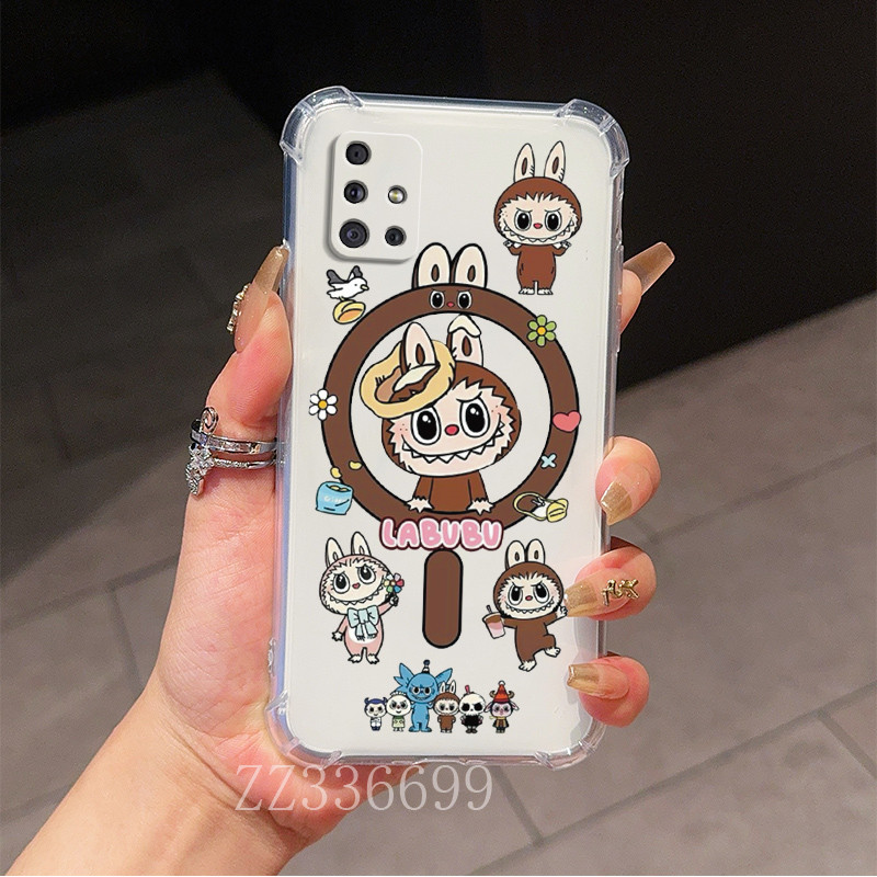 เคส VIVO V17 V19 NEO V15 pro YQlabubu เคสโทรศัพท์แบบใสซิลิโคน ป้องกันสี่มุม