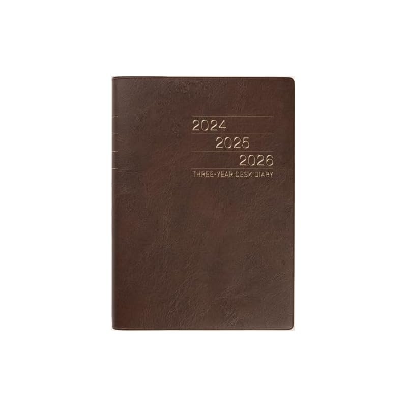 Takahashi Planner 2024 April Start A5 3-Year Desk Diary Brown No.951 Direct From Japan
Takahashi Pla